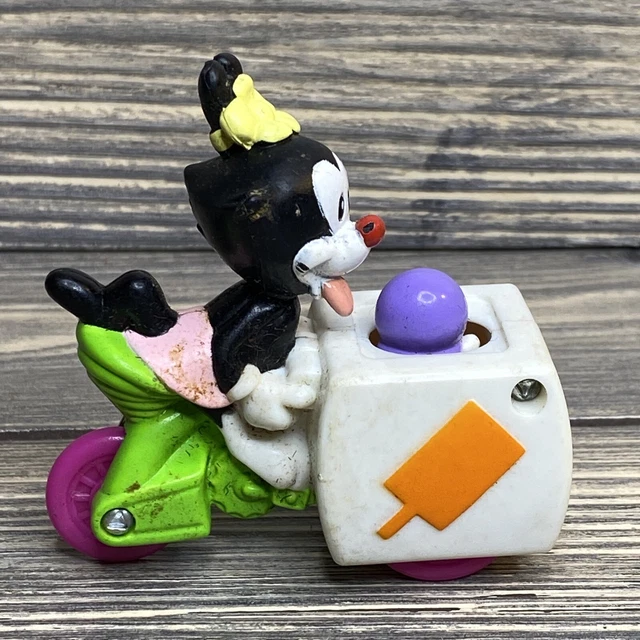 Vintage McDonalds Happy Meal Toy 1993 Animaniacs Dots Ice Cream Cart