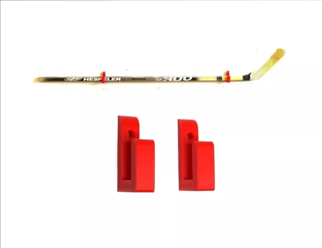 Eishockey Stock Aufhänger Halterungen Spulenaufsteller Rack Wandhalterung...