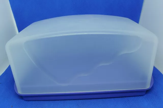 BEURRIER TUPPERWARE 3392A-6 Bleu Butterdose Behälter Butter Dish Tabletop Blue