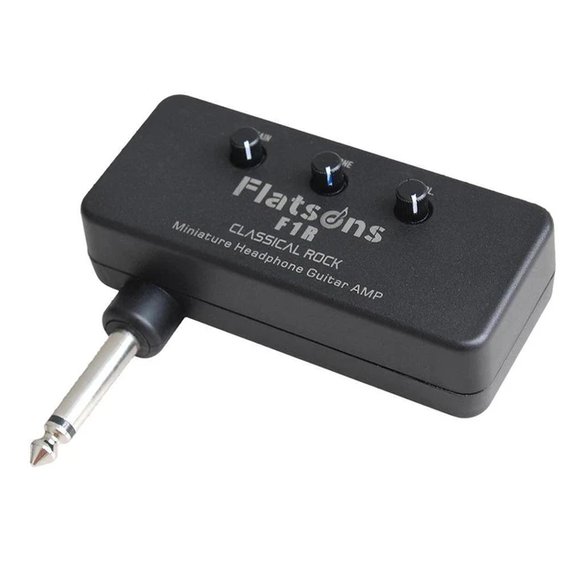 Practice F1R Mini Kopfhörer Gitarrenverstärker AUX Eingang Batteriebetrieben
