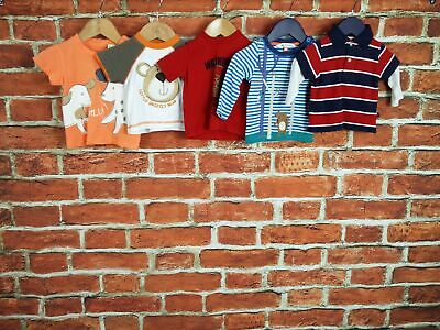 Baby Boy Bundle Age 0-3 Months M&S Gap J Lewis Etc T-Shirt Set Polo Sleeve 62Cm