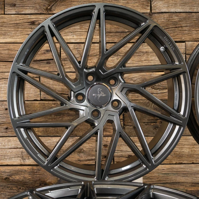 20 Pollici Cerchi IN Lega KT20 per Skoda Kodiaq NS 57,1 ABE 5x112 Grigio