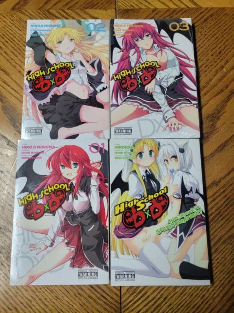 HIGHSCHOOL D X D Manga Comic Complete Set 1-11 HIROJI MISHIMA Book FJ*