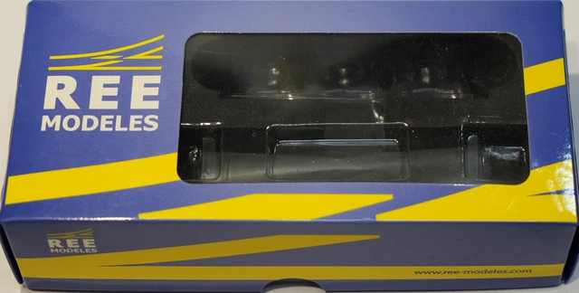 REE MODELES WB444 HO - Wagon Plat Ex PLM Ep IV SNC - Rails Europ Express Fr Id22604