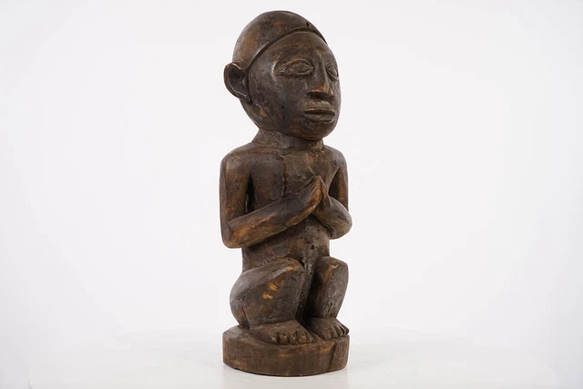 Beautiful Unknown African Statue 16.25" - African Art