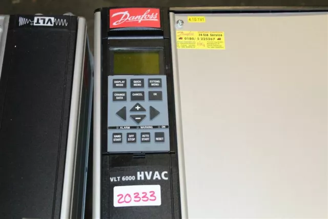 Danfoss Vlt 6000 HVAC Frequency Converter 52,5 Kva 175z7034 Tested 3