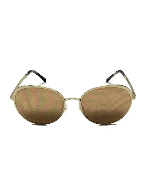 CHANEL #220 Sunglasses gold Women's 4206
