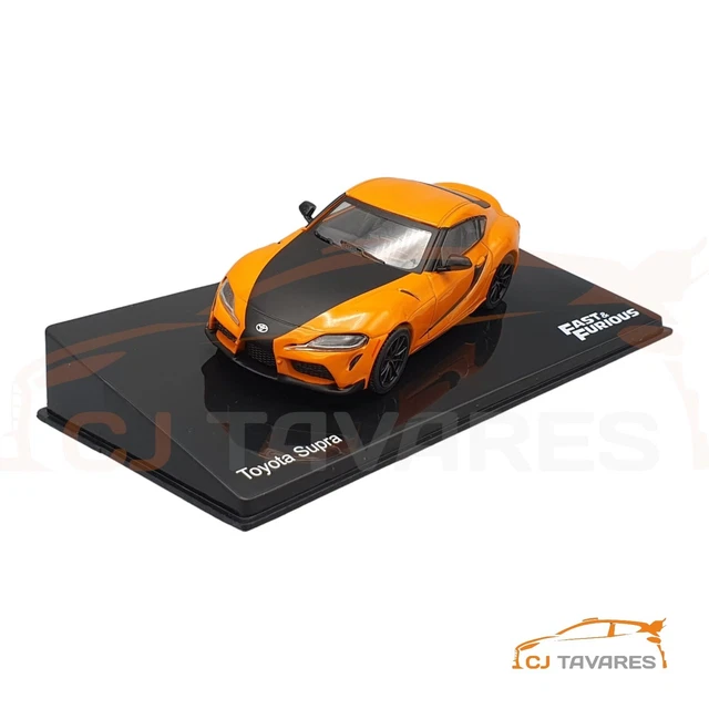 JADA TOYS, TOYOTA Supra orange 1995 de Brian Fast And Furious, échelle