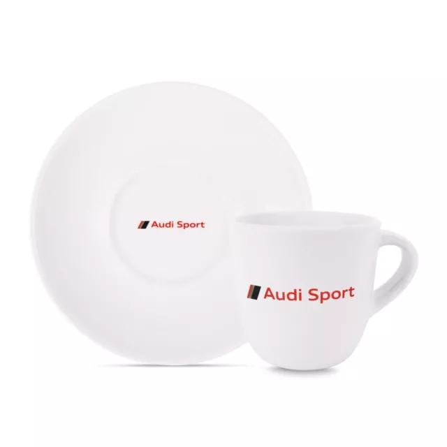 Original Audi Sport 40 Jahre Espressotasse, Audi Tasse -NEU/OVP-
