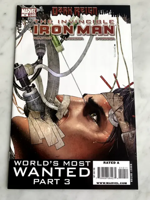 Invincible Iron Man #10 KEY 1st Cameo Pepper as Rescue in HG! (Marvel, 2009)