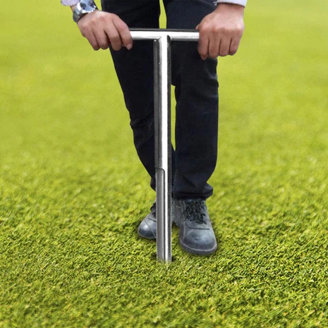 TUBULAR T STYLE Handle Garden Maintenance Soil Sampler Probe For ...