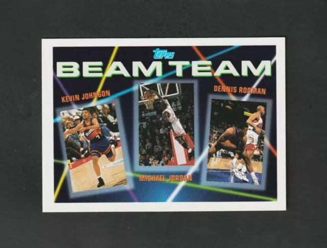 1992 Topps Michael Jordan Beam Team #3 ~~ Bulls HOF ~~ Nice!