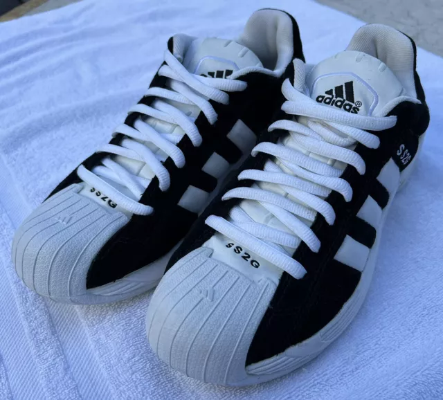Adidas Superstar Rare Shoes White Comic Men's Size 4.5 Shell Toe Kick NWT