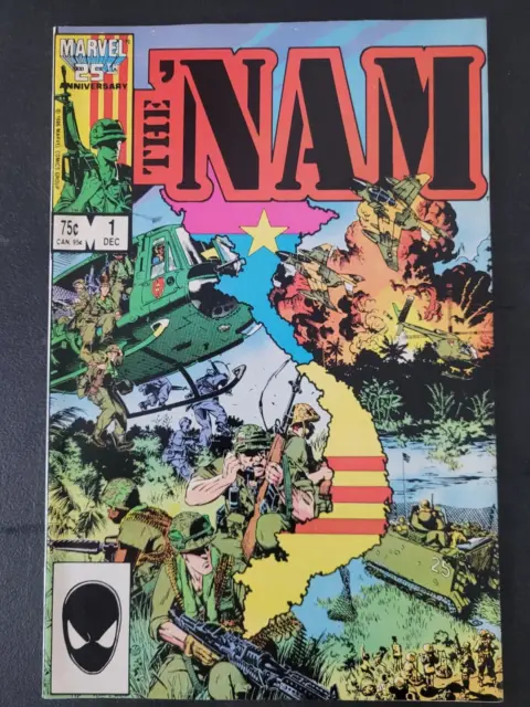 The 'Nam #1 (1987) Marvel Comics Doug Murray! Michael Golden Art!