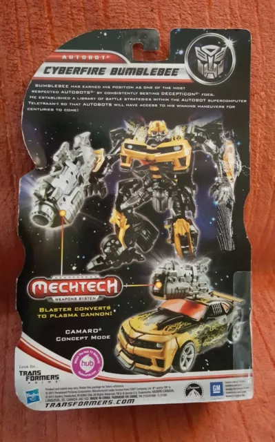 Hasbro TF DARK OF THE MOON CYBERFIRE BUMBLEBEE, Transformers figure nib 2