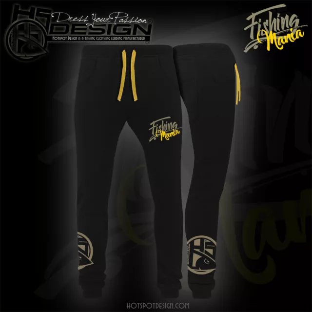Pantalones Hotspot Design" Fishing Mania Yellow" Size XL "