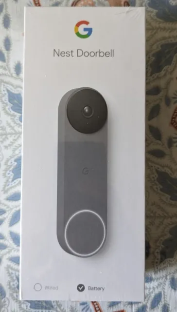!!! NEW !!! Google Nest Video Wireless Doorbell - Ash - FREE SHIPPING