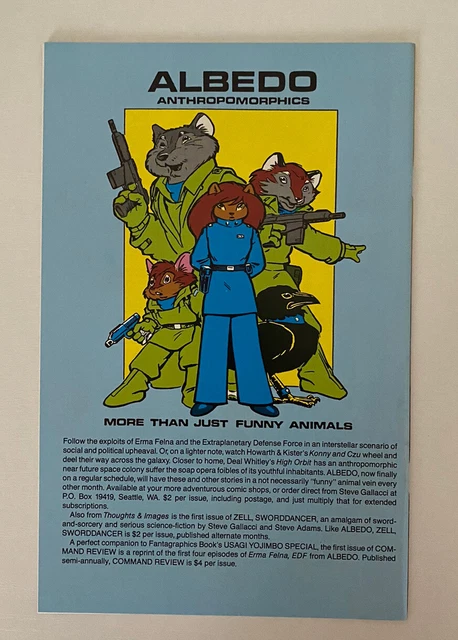 Critters #6 - Early Usagi Yojimbo - Fantagraphics - Stan Sakai (1986) 2