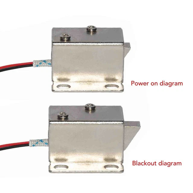(DC12V) DC blocco solenoide elettromagnetico 1,3 A gruppo sgancio elettrico vendita