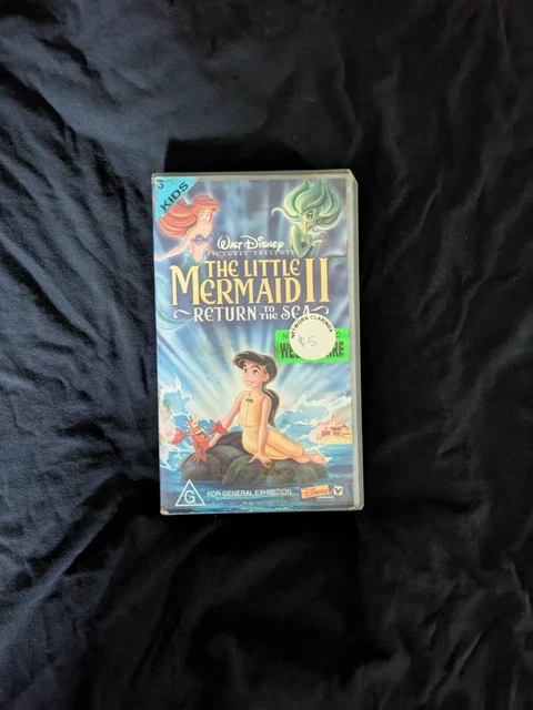 DISNEY - THE Little Mermaid II - Return to the Sea - VHS - Ex Rental £7 ...