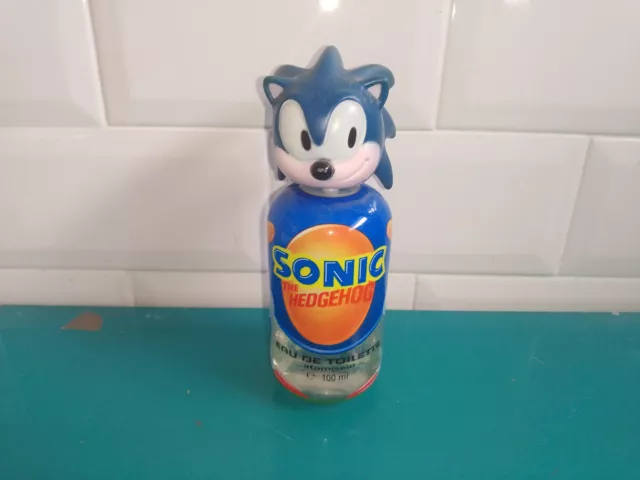 sonic the hedgehog eau de toilette figurine segura sega 1991 jeu video ancien