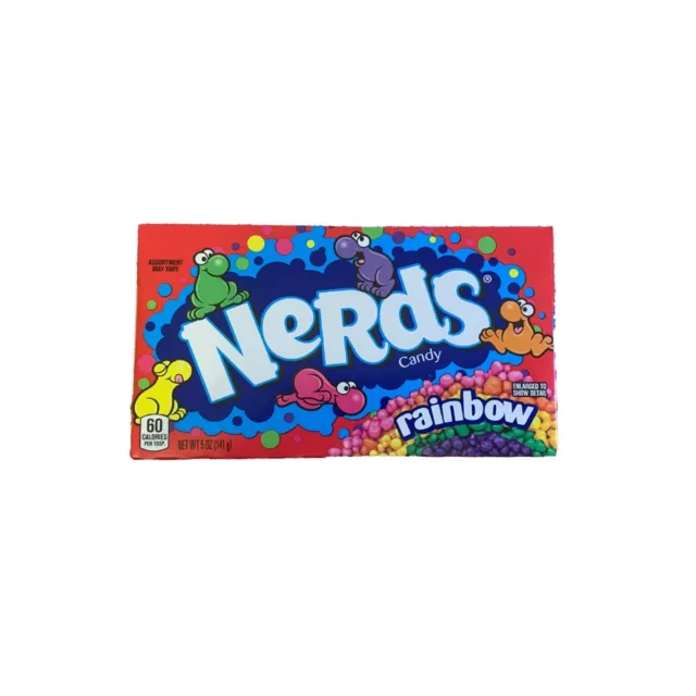 Rainbow Nerds Candy Large Box 141.7g American Sweets