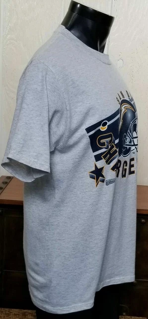 Los Angeles Chargers Vintage T-Shirt 90s  San Diego Logo Helmet S/S  Size: L NFL 2
