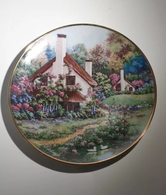 Franklin Mint Collector's Plate 'A Cozy Glen' 20 cm, E.C