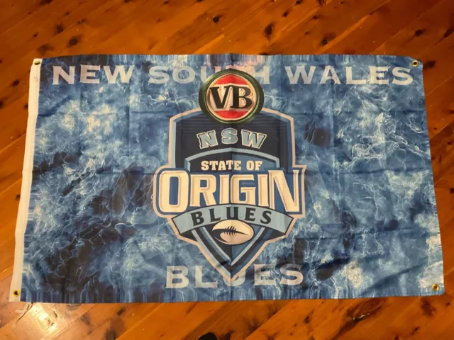 PRE OWNED. State of origin nsw blues VB poster man cave wall hanging home decor