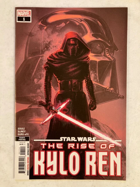 Star Wars The Rise of Kylo Ren #1 Clayton Crain 4th Print  Marvel