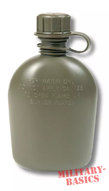 US Feldflasche 1Qt original oliv grün Army Made in USA
