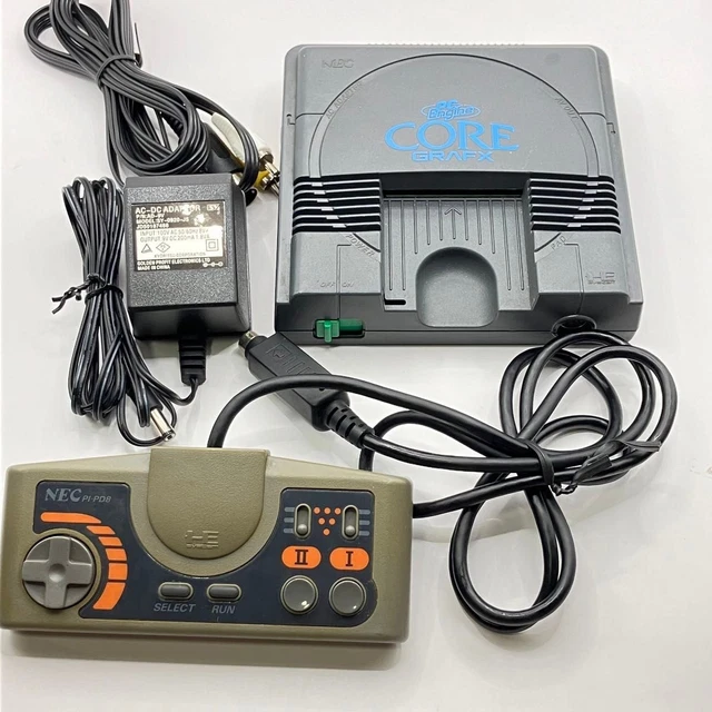 NEC PC Engine CoreGrafx PI-TG3 本体 動作未確認 NEC PC ENGINE CoreGrafix PI-TG3 Black Console JAPAN tested
