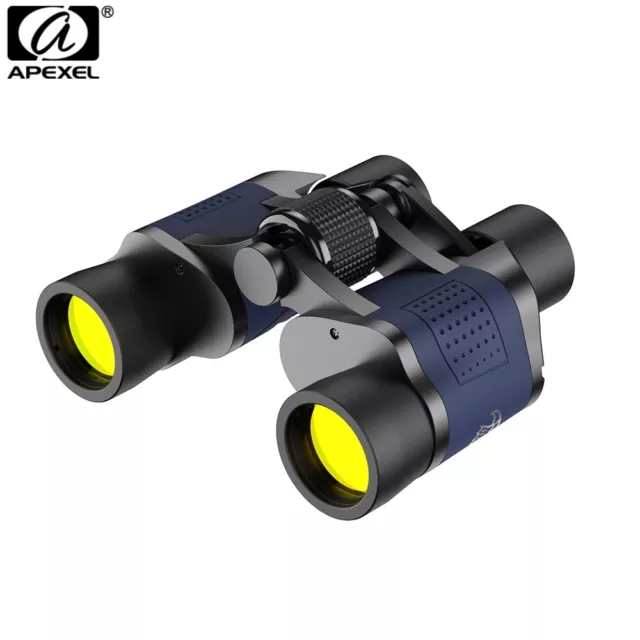 APEXEL 60x60 Binoculars Long Range 16000M Telescope Powerful Binocular Outdoor