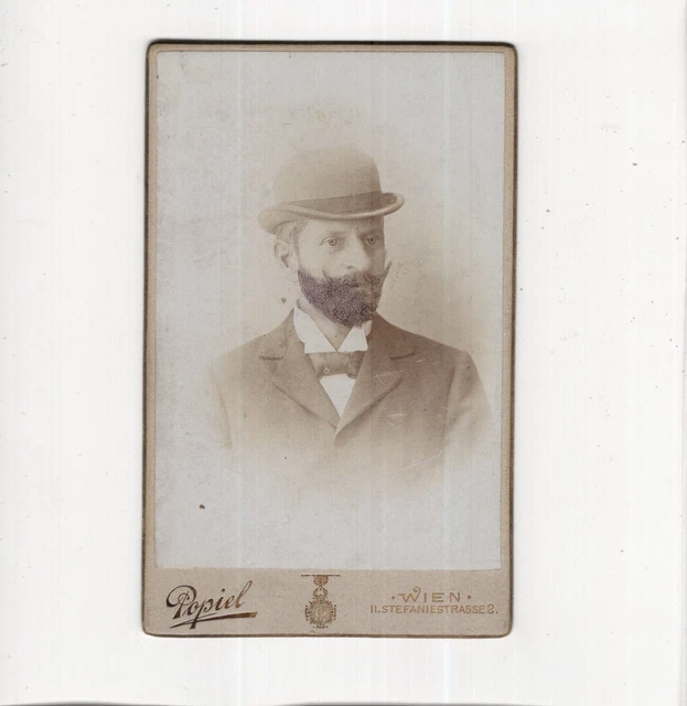 CDV Foto Herrenportrait - Wien 1900er