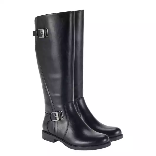 Baretraps Womens Carmen Tall Riding Boots Black 7.5 New