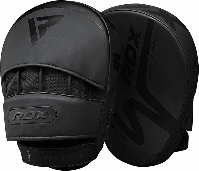Pattes D'Ours / Mitaines De Frappe En Cuir PU Noir - Idéal Boxe, Kickboxing, Muay Thai & Taekwondo