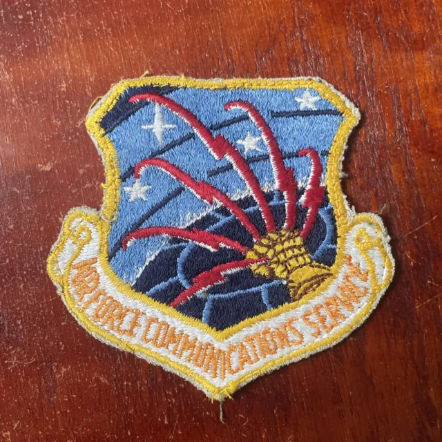 USAF Air Force Communications Service Embroidered Patch - United States AF Badge