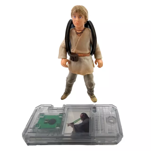 Star Wars 1999 Hasbro Episode 1 Anakin Skywalker Complete w. Commtalk C 8.5