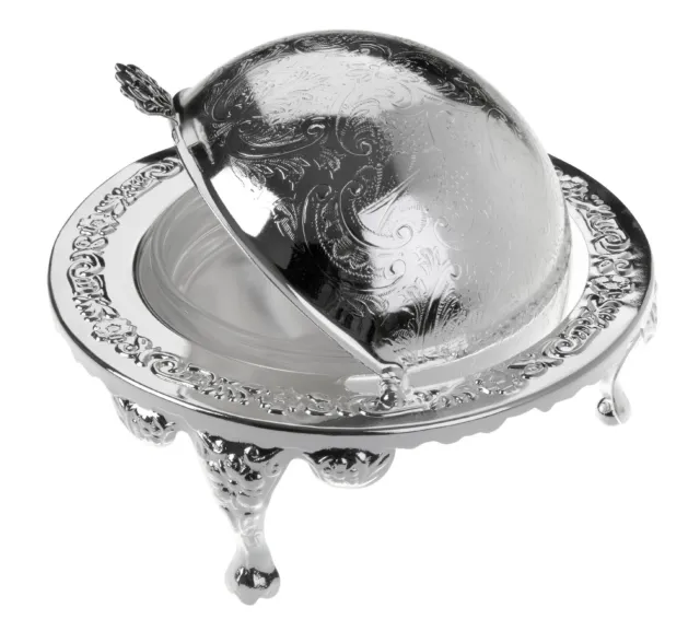 Queen Anne 2 Piece Butter Dish Set Corbell Silver Company