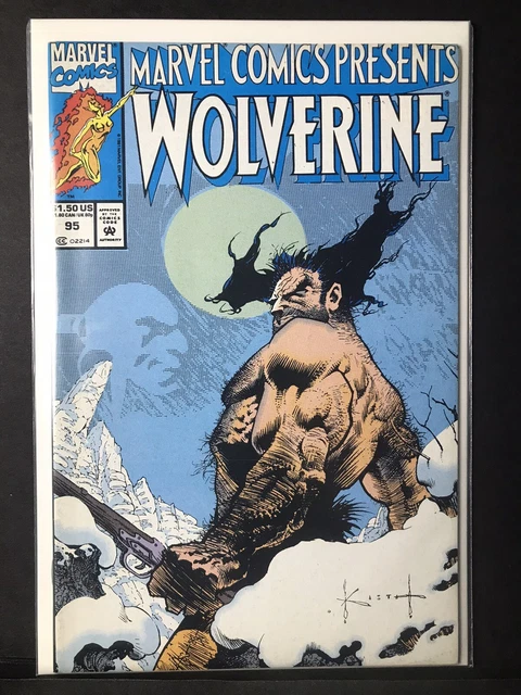 Marvel Comics Presents 95 Wolverine Origin Yellow & Blue Suit Sam Keith 1991 NM-