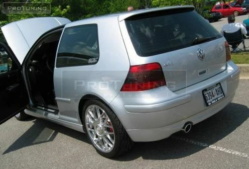 DM Autoteile Becquet Avant Pour Golf 4 - Jupe Pare-Chocs Inférieure En ABS - Gris Noir