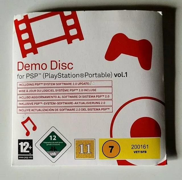 Demo Disc Vol.1 - Sony PSP