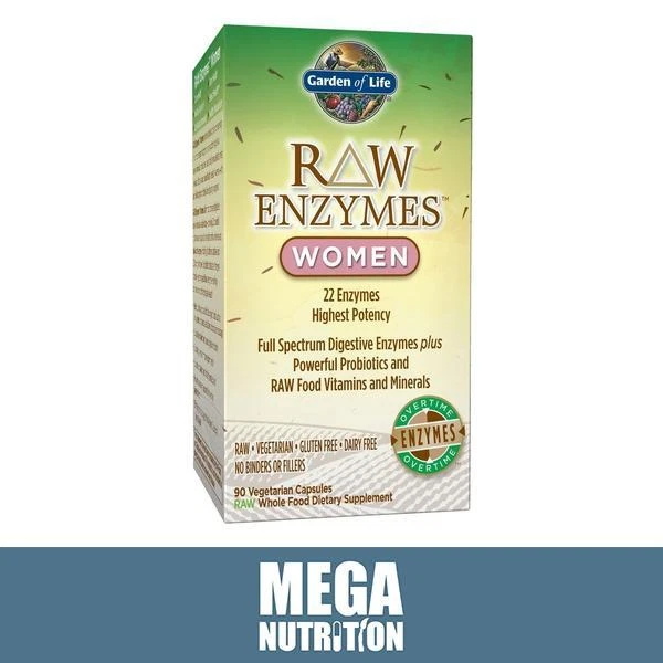 WOMENS DIGESTIVE ENZYMES + Probiotics, Vitamins & Minerals 90 Veg