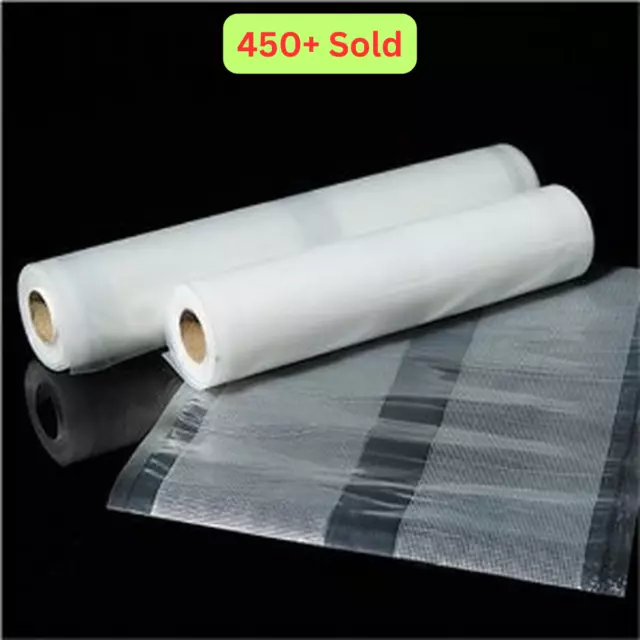 Vacuum Heat Sealer Food Saver Bags 28Cm Rolls.premium Grade.suit Sunbeam