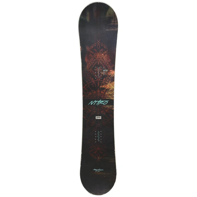 Snowboard Burton Process Exp Avec Fixations Coque - Occasion - Taille 151-155 Cm