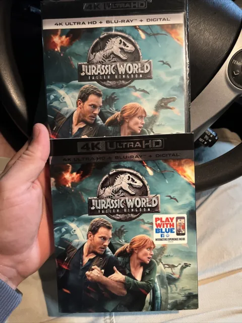 Jurassic World: Fallen Kingdom [New 4K UHD Blu-ray] With Blu-Ray, 4K Mastering
