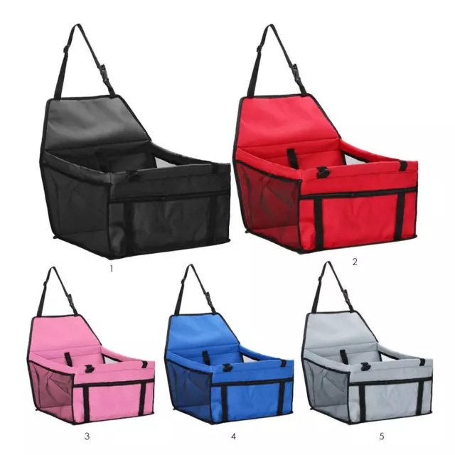 Portable Basket Carrier Breathable Pet Car Booster for Small Medium Pet Dog Cats 2