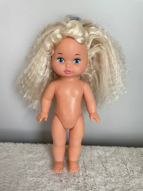 Vintage 1988 Mattel Lil' Little Miss Makeup Doll Girl Cheek Heart