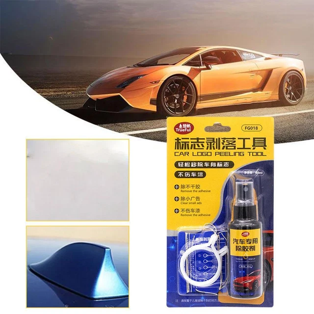 Car Logo Remover Line Sign Peeling Mark Disassembly Tool Vehicle Metal Label Sticker Cleaning Tools Wing Emblem Stripping Cord I.1213121902