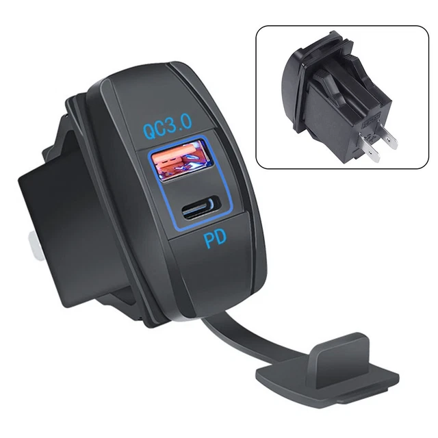 Comoda ed efficiente doppia presa caricabatterie USB con materiali ignifughi